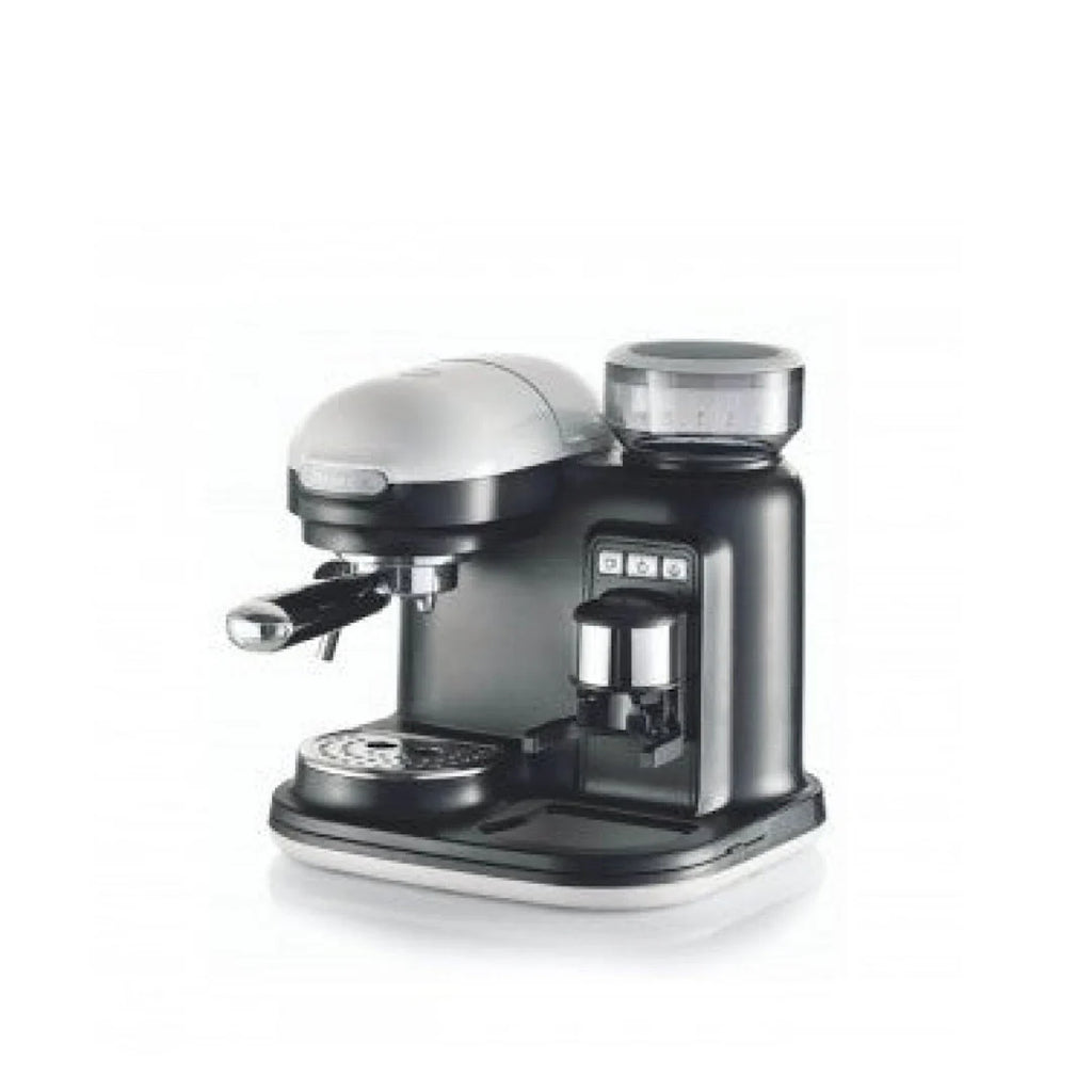 Espresso Machine with Grinder White U542369