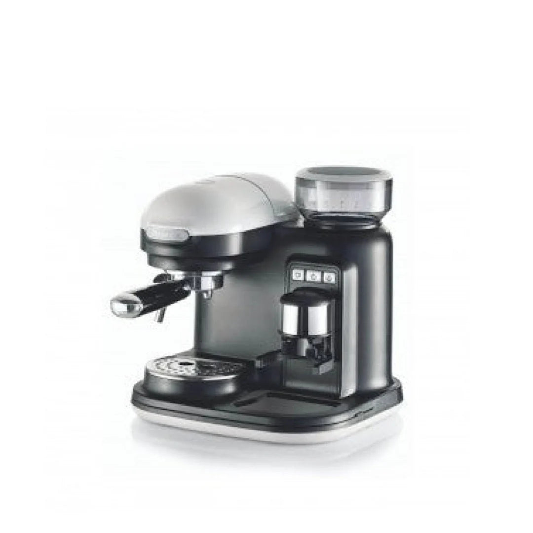 Espresso Machine with Grinder White U542369