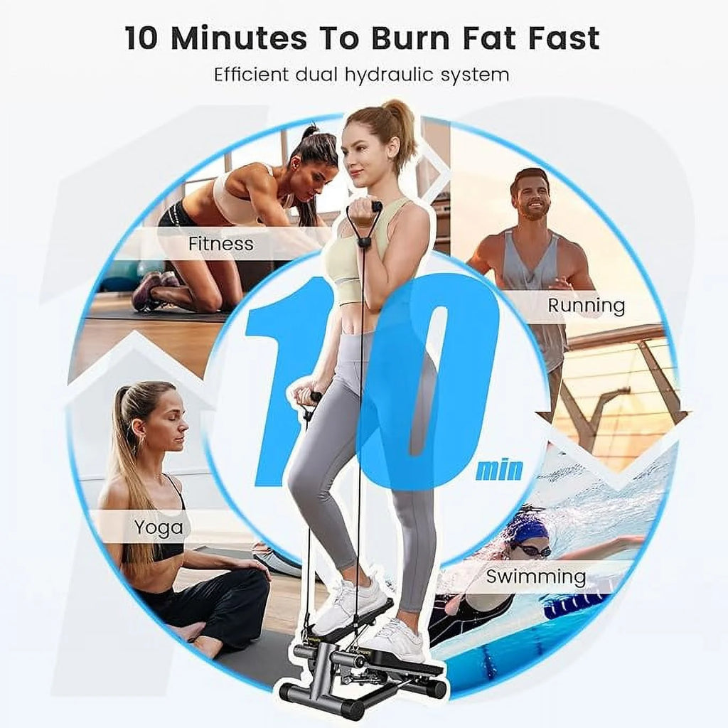 Mini Steppers with Resistance Band B71498
