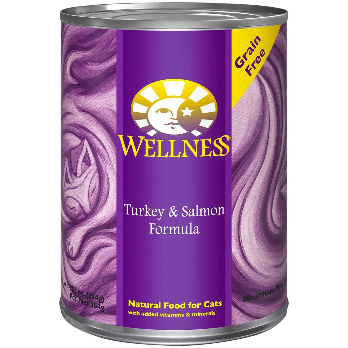 Turkey & Salmon Pate Canned Cat Food 12.5 oz T9470