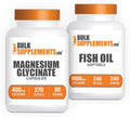 Magnesium Glycinate Capsules + Fish Oil Softgels Bundle T873
