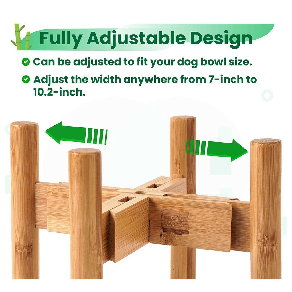 Adjustable Dog Bowl Stand H875267