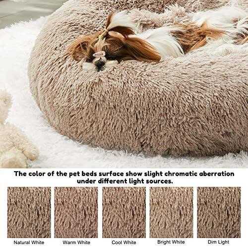 Faux Fur Dog Bed & Cat Bed W493