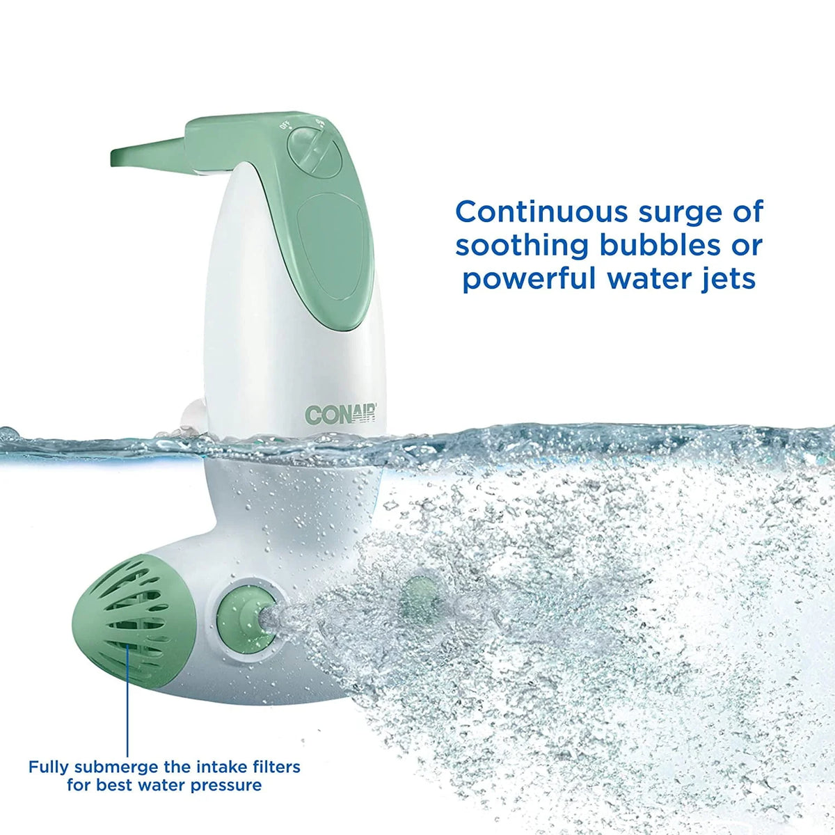 Portable Bath Spa with Jets Bubbles and Massage A4738