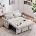 Microfiber Pull Out Sleep Sofa Bed with Adjustable Backrest N209