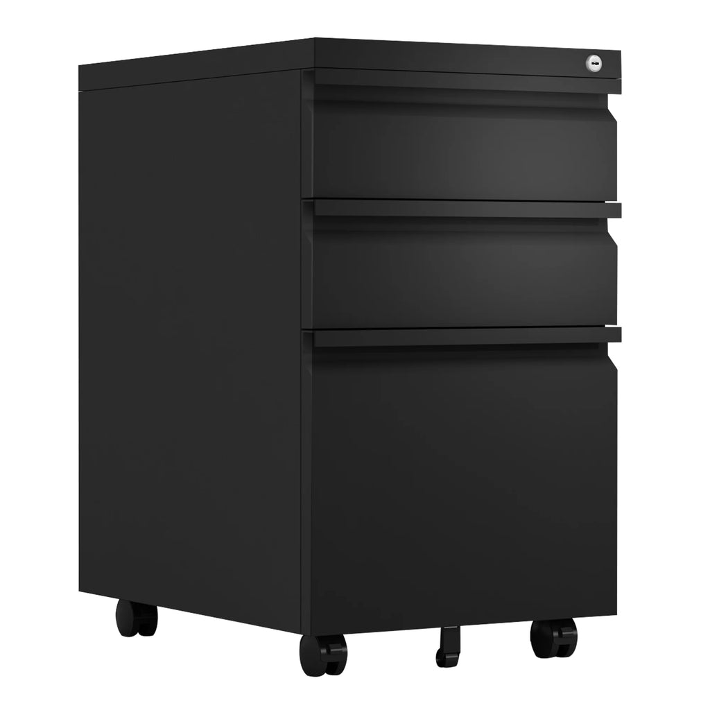 Metal 3 Drawer File Cabinet for Legal Or Letter Files E82934