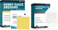 Manuka Honey Gauze Dressing 4" x 4" 10pcs + Transparent Film Dressing 2.36" x 2.75" 100Pcs G59687
