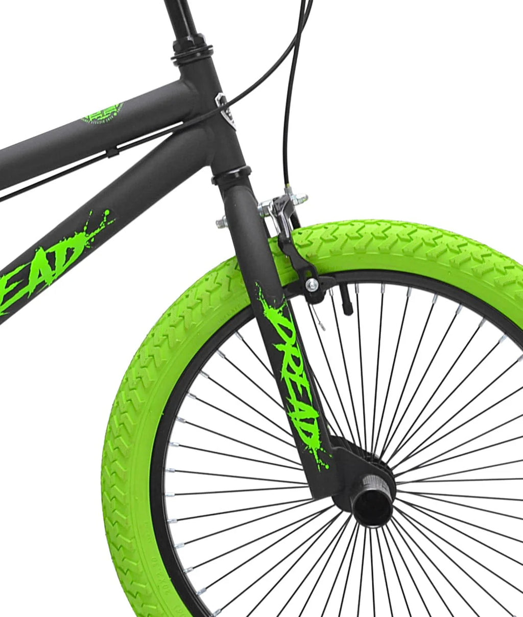 20 in. Green and Black BMX Bike K7233