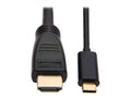 USB C to HDMI Adapter Cable 4K Black 10ft E108