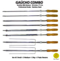 Set of 8 Brazilian Skewers O238406