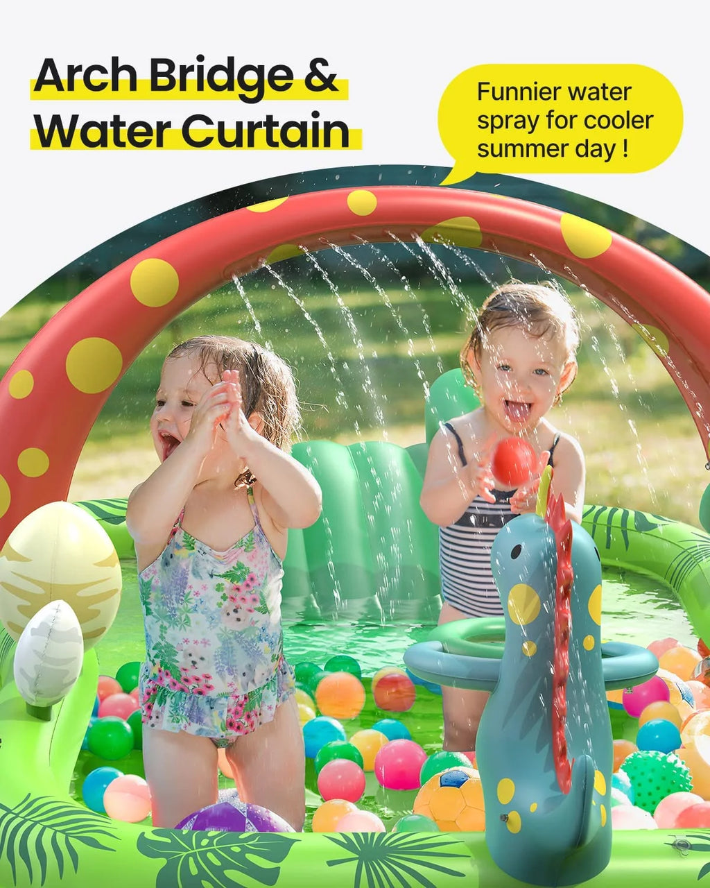 Inflatable Play Center Kiddie Pool T4800