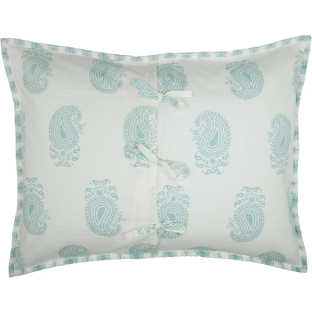 Green Boho Standard Sham 21x27 Q848