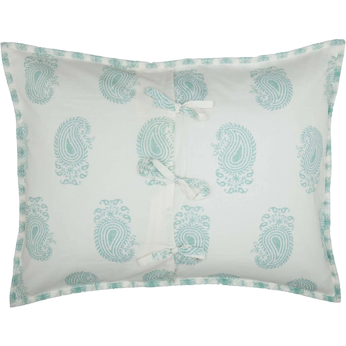Green Boho Standard Sham 21x27 Q848