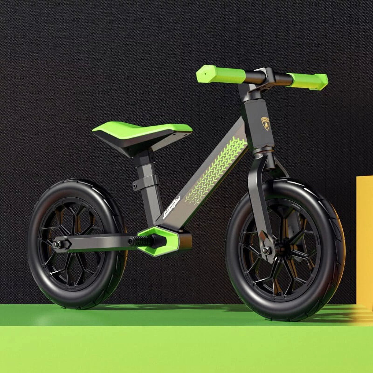 Green Kids Balance Bike B5876