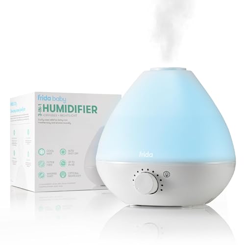 3-in-1 Cool Mist Humidifier with Diffuser and Nightlight V6745