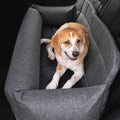 Memory Foam Dog Car Bed Gray Full Back Seat S52013