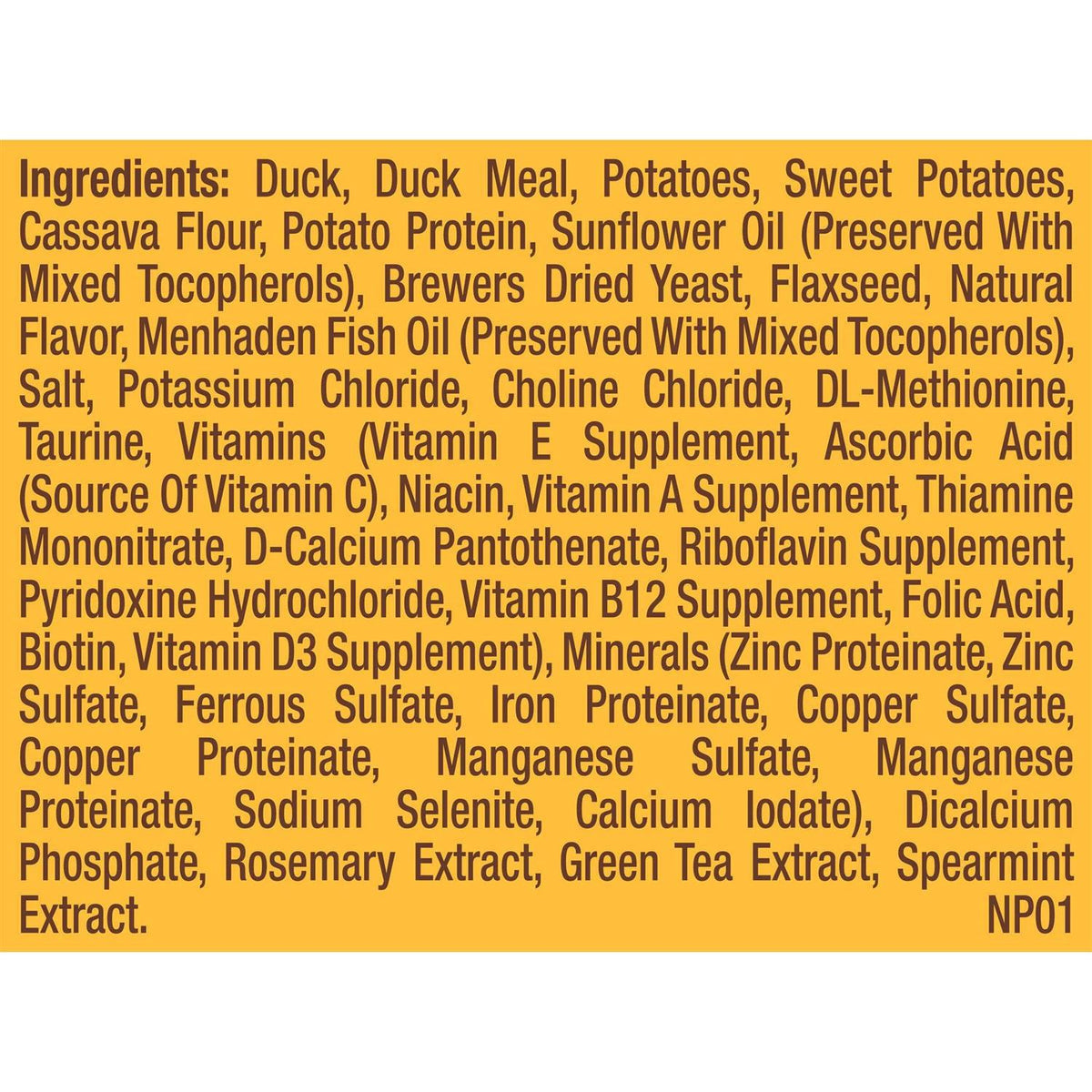 Limited Ingredient Duck & Potato Puppy Dry Dog Food Y752