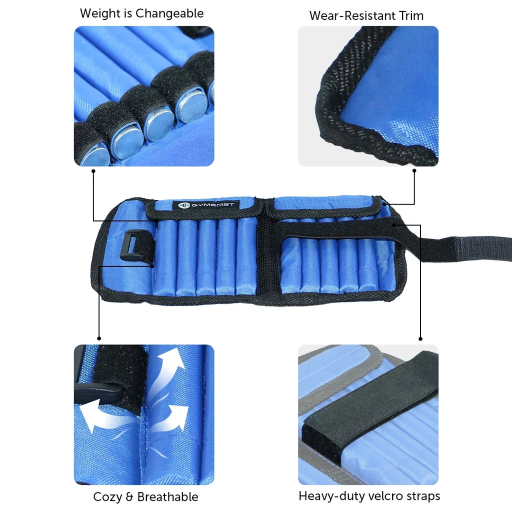 Pair Of Adjustable Ankle Weights Set of 2 Y2929
