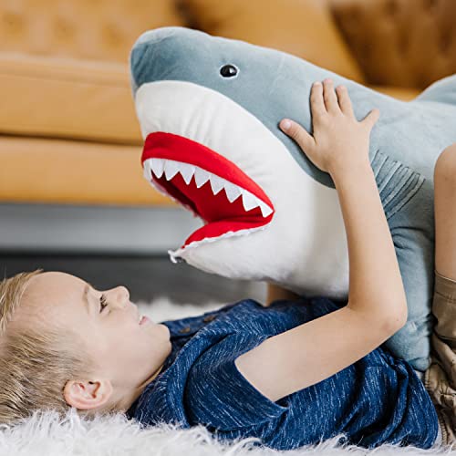 Giant Shark Lifelike Stuffed Animal Y725944