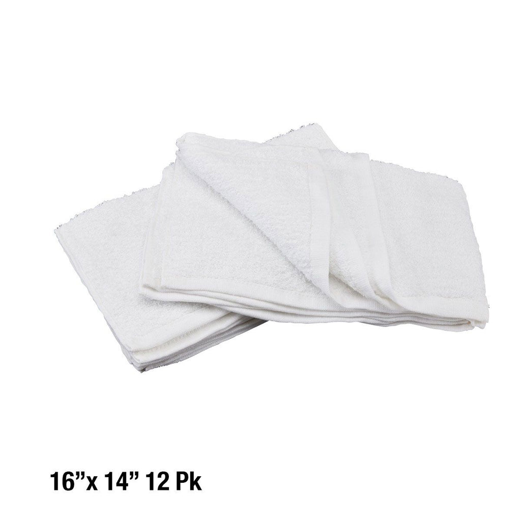 Cotton Terry Cleaning Towels 12-Pack J453080