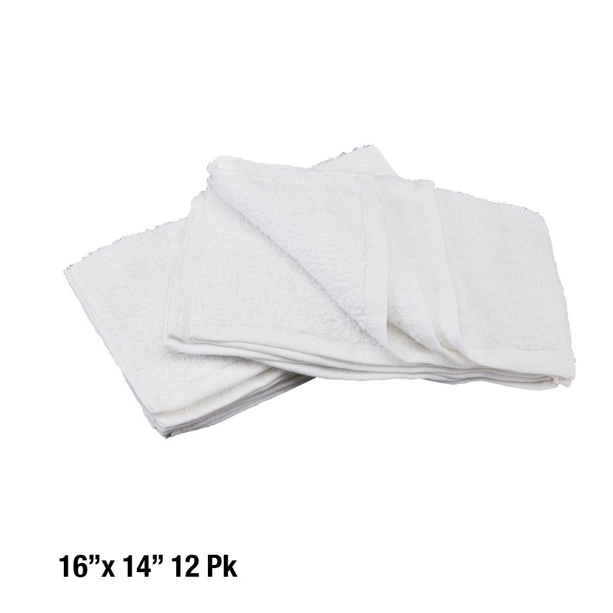Cotton Terry Cleaning Towels 12-Pack J453080