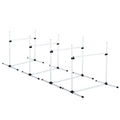 4 Piece Dog Agility Equipment with Adjustable Height Jump Bars J791124