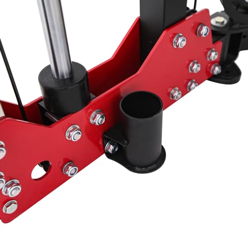Folding Home Gym Smith Machine with Pulley System K377649