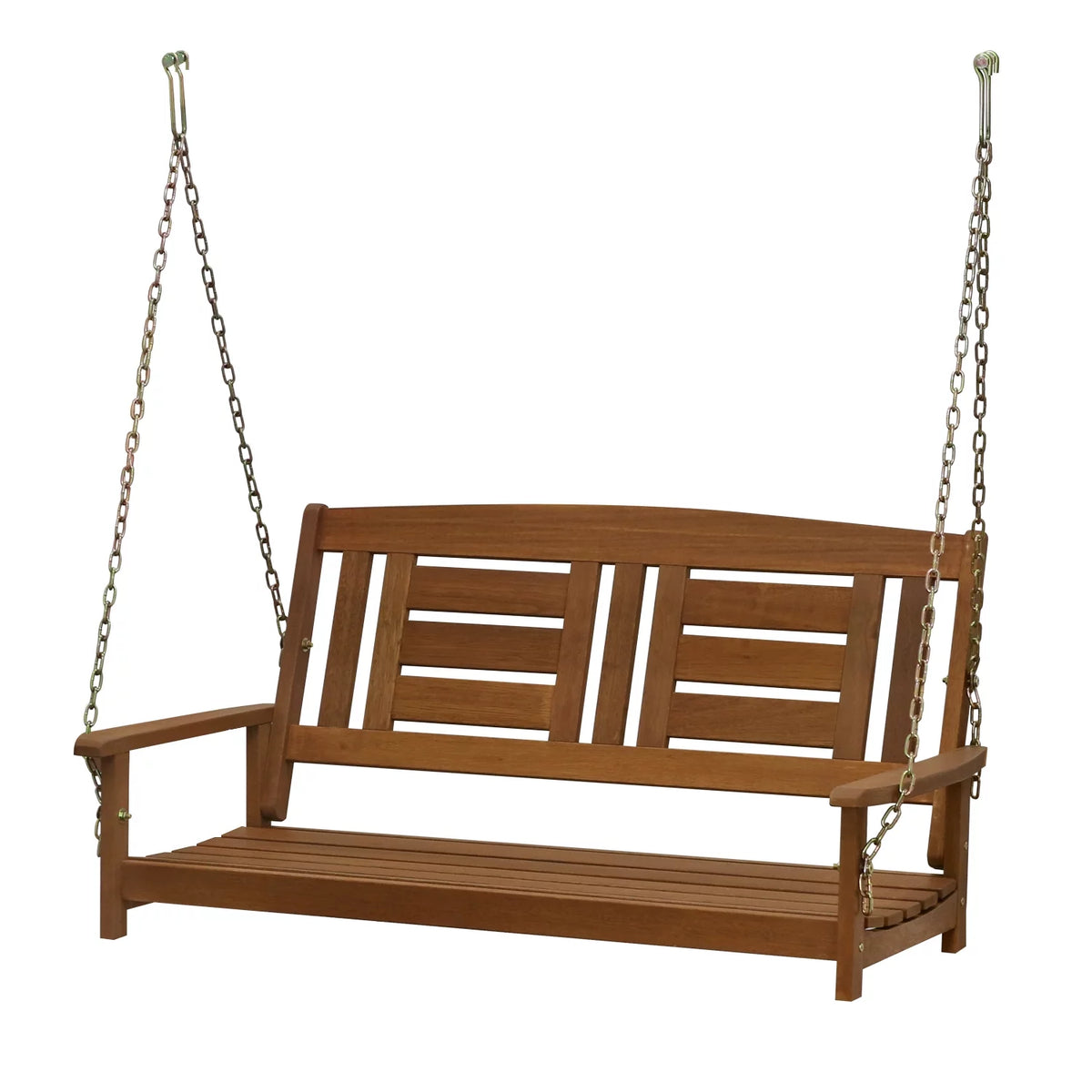 Hanging Hardwood Metal Porch Swing Z964406