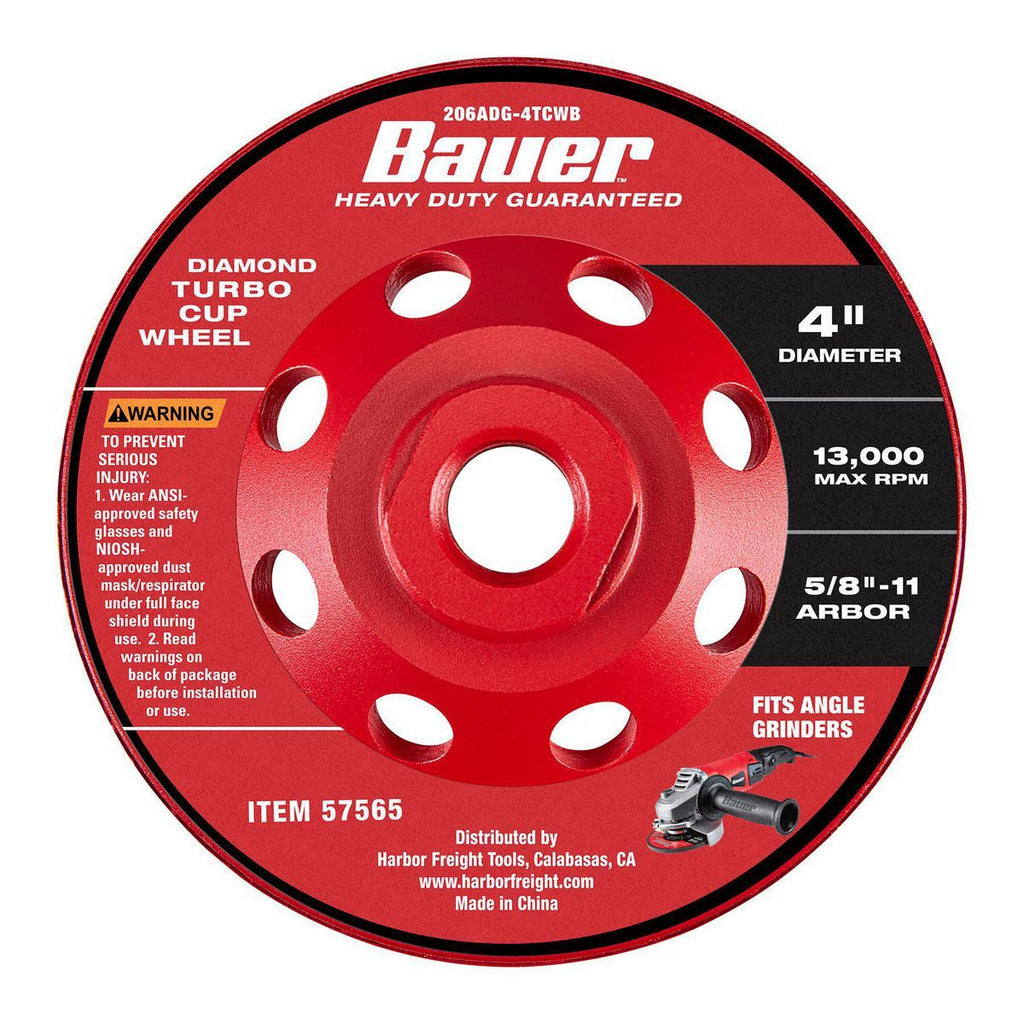 4 in. Diamond Turbo Cup Wheel R21674