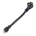 30 Amp Female to 15 Amp Male RV Power Adapter T3861
