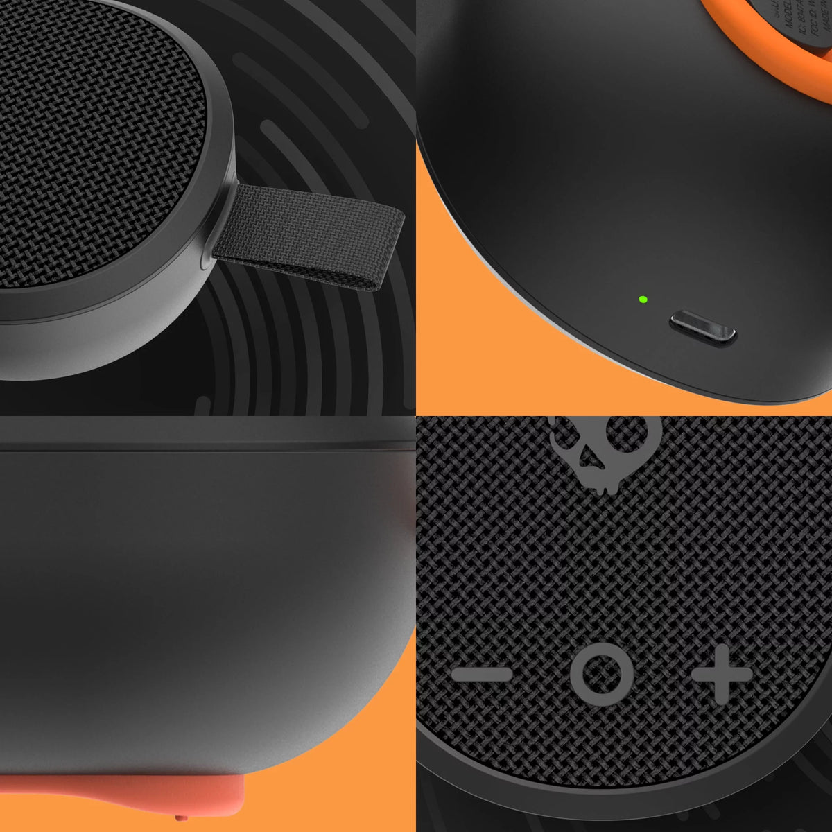 Portable Wireless Speaker Black A884