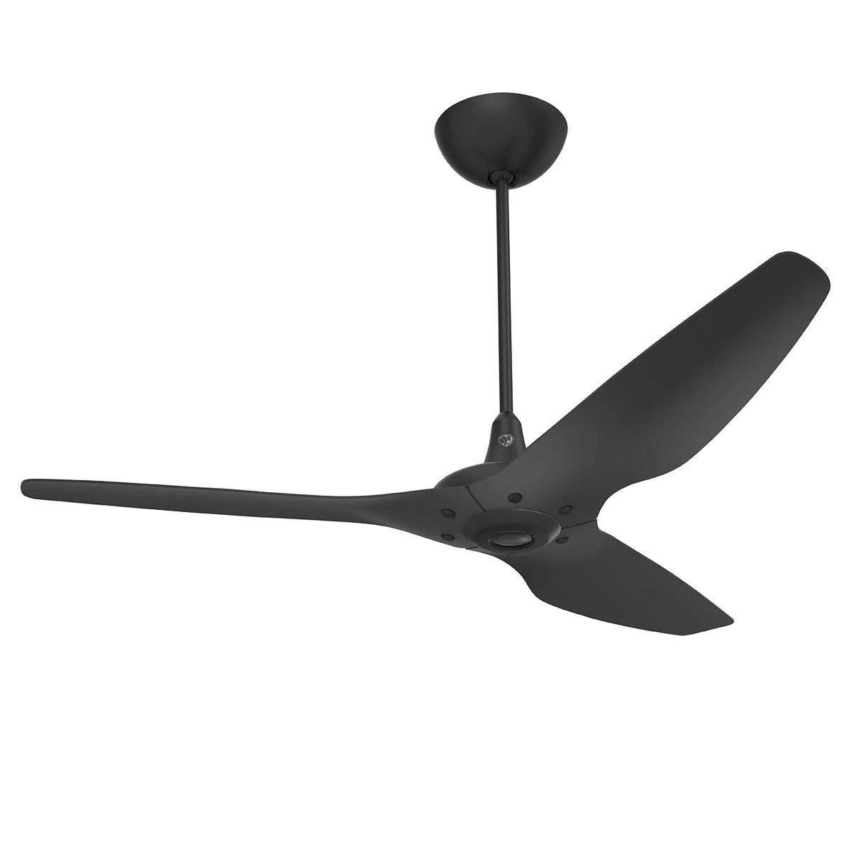 60 Ceiling Fan with Black Blades and Black Finish P704