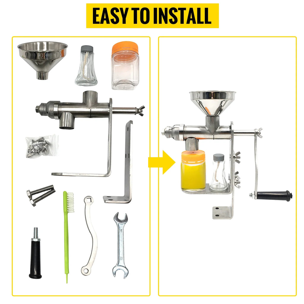 Manual Oil Press Machine Stainless Steel D8789