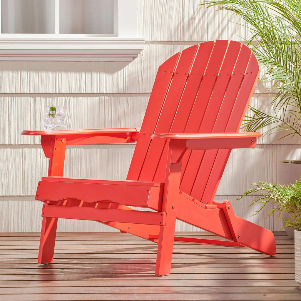 Acacia Wood Adirondack Chair L36080