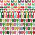 120 Pcs Washable Triangle Dog Bandanas R8382