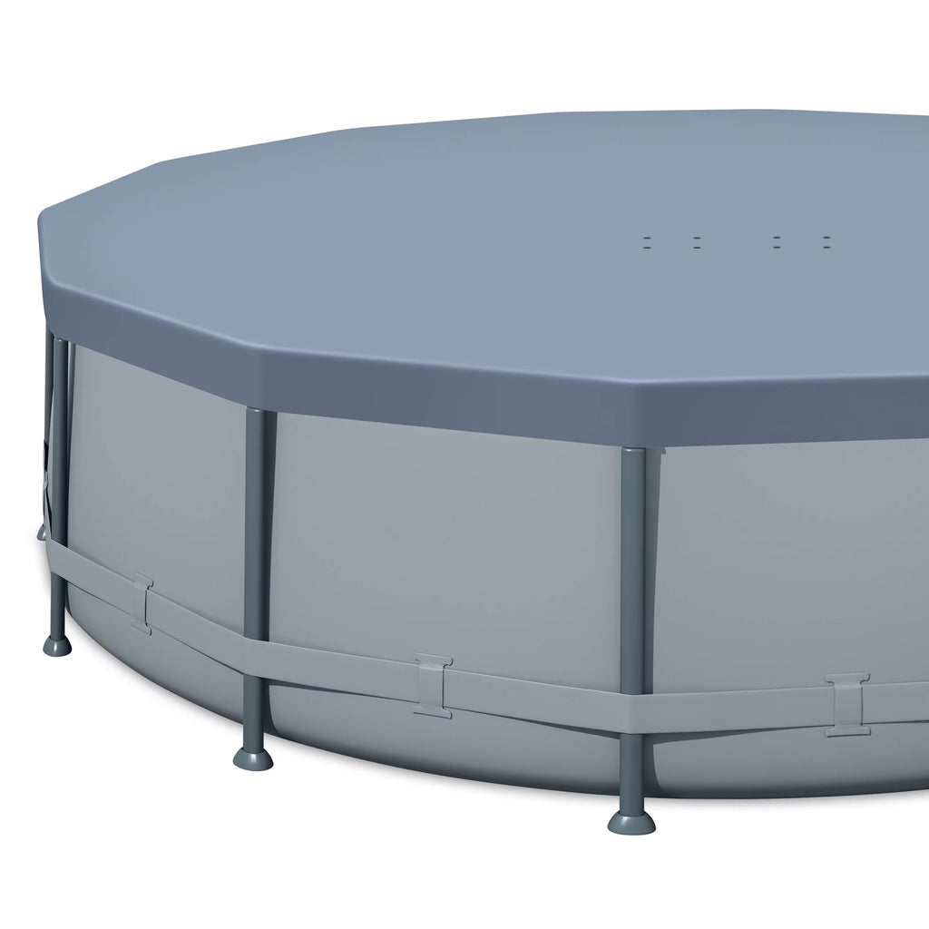 14 ft Round Metal Frame Above Ground Swimming Pool K683
