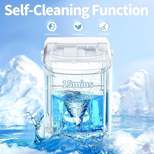 Portable Countertop Ice Maker with Ice Scoop E82690