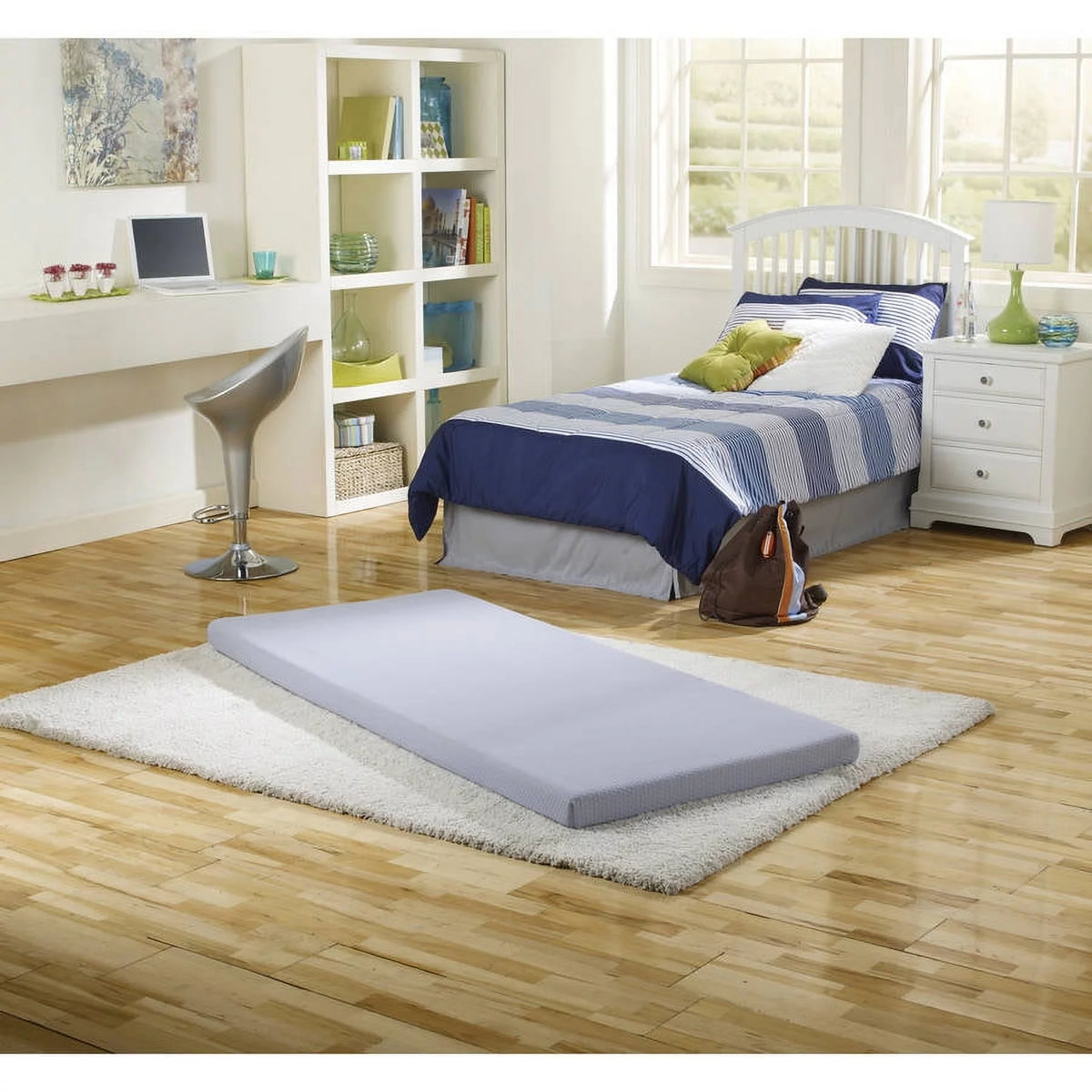 Memory Foam Roll-up Mattress Bed Pad J875