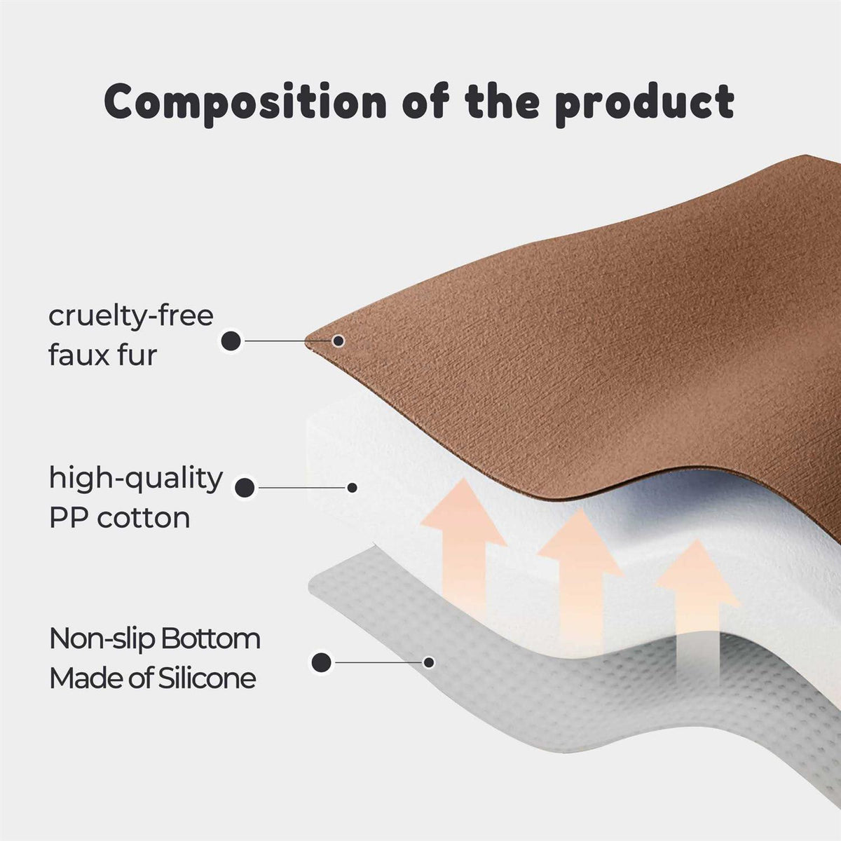 Faux Fur Dog Sofa Cover Bed H327