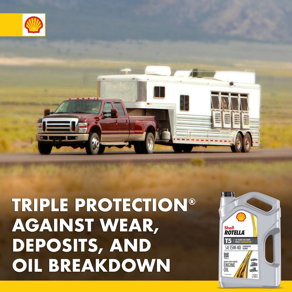 15W-40 Synthetic Blend Diesel Engine Oil R5926