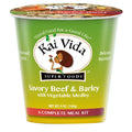 Beef & Barley with Kale & Flatbread Bowls 3-pack A114