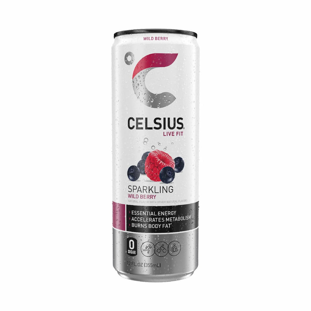 Sparkling Grape Energy Drink 12 fl oz Can Pack of 12 A5068
