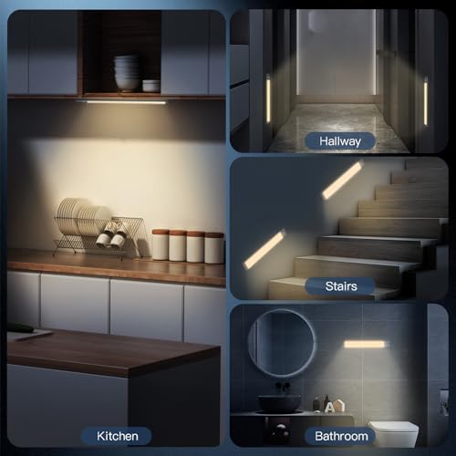 Rechargeable Motion Sensor Under Cabinet Lights 2 Pack E501
