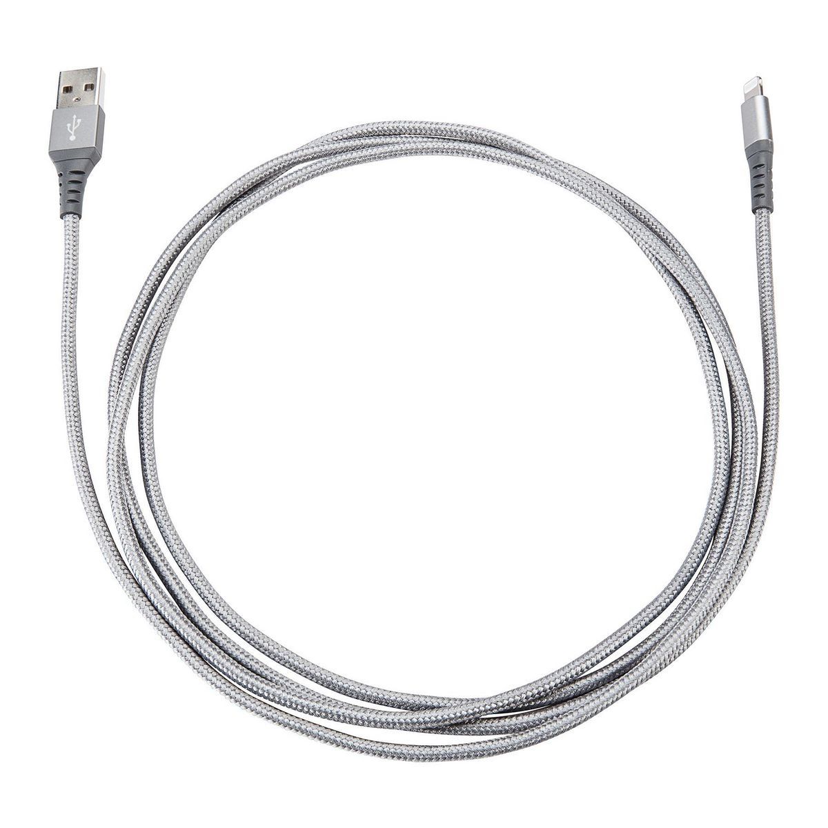 USB to Lightning Braided Charging Cable Z559