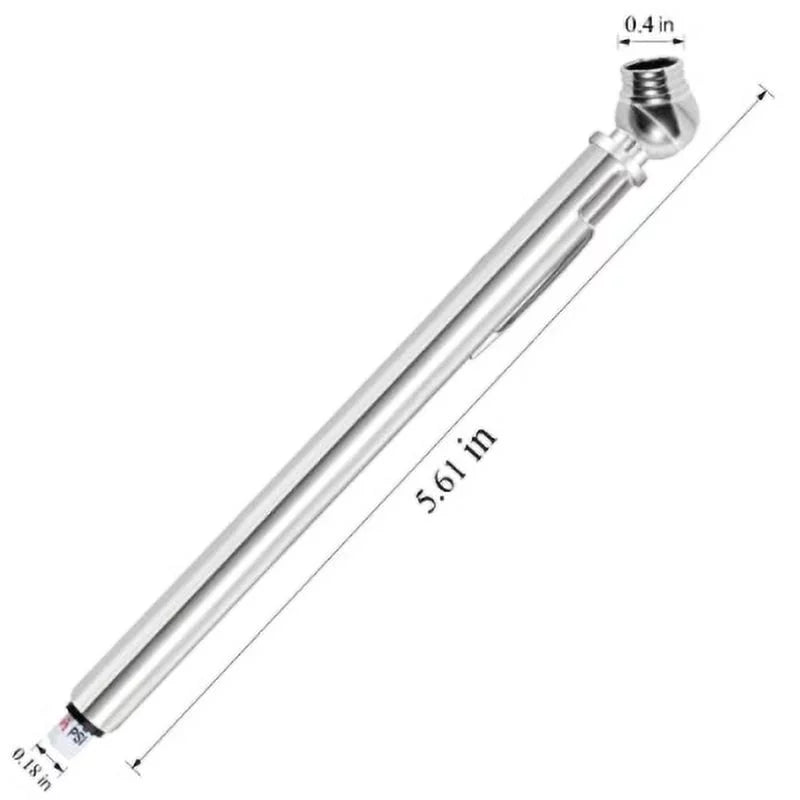 Tire Pressure Gauge 5 Pack Stainless Steel Pencil 10-75 PSI V1658