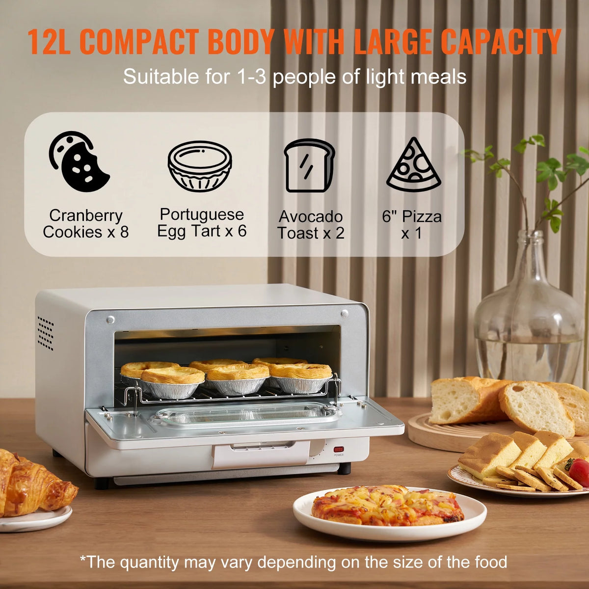 12L 1300W 5 In 1 Convection Oven I1146