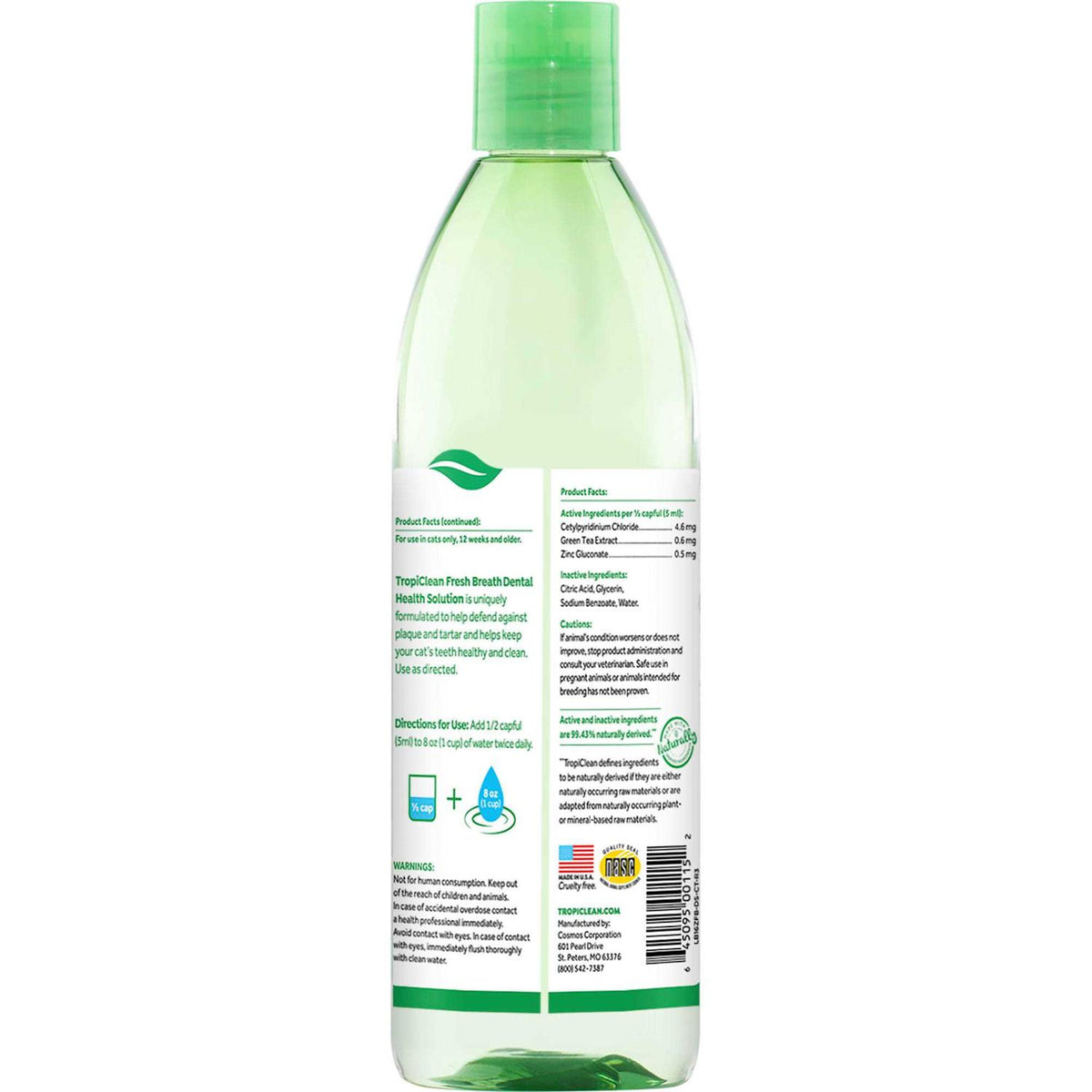 Fresh Breath Water Additive for Cats L81090