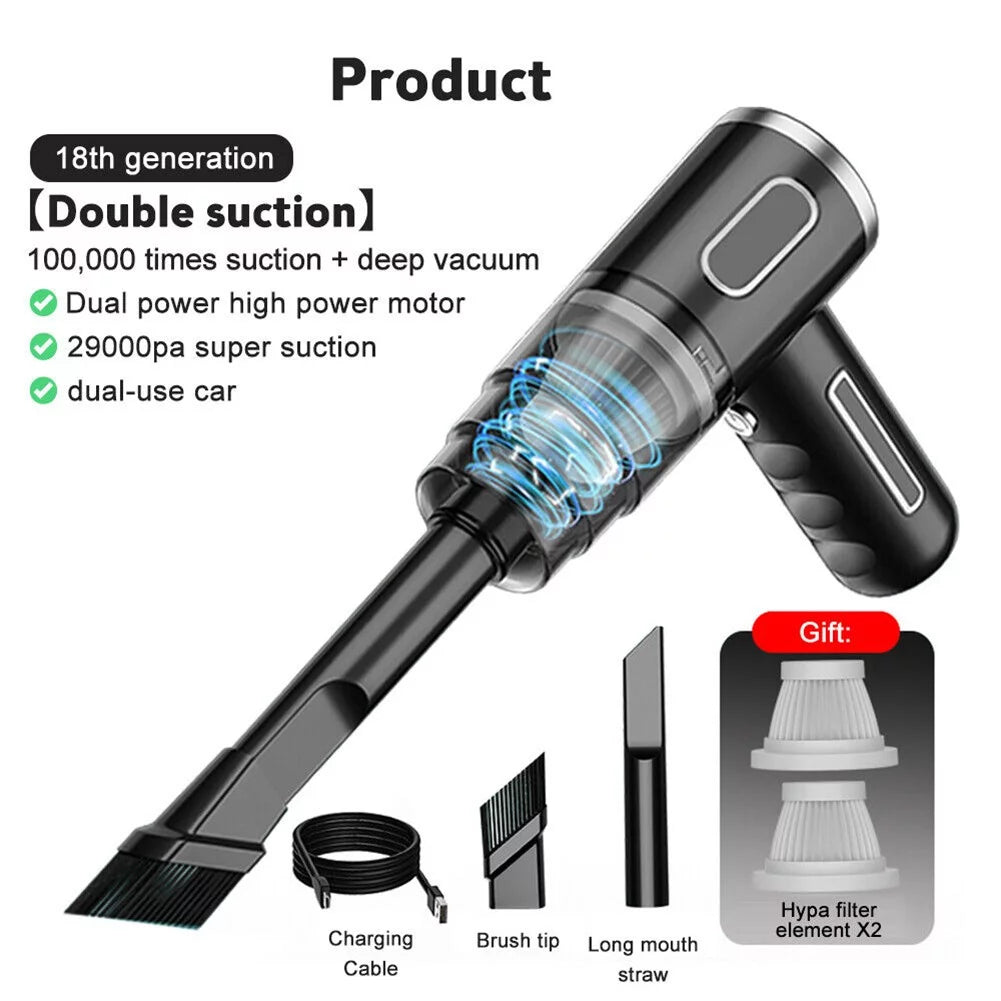 Cordless Handheld Wet & Dry Vacuum Cleaner Y6698